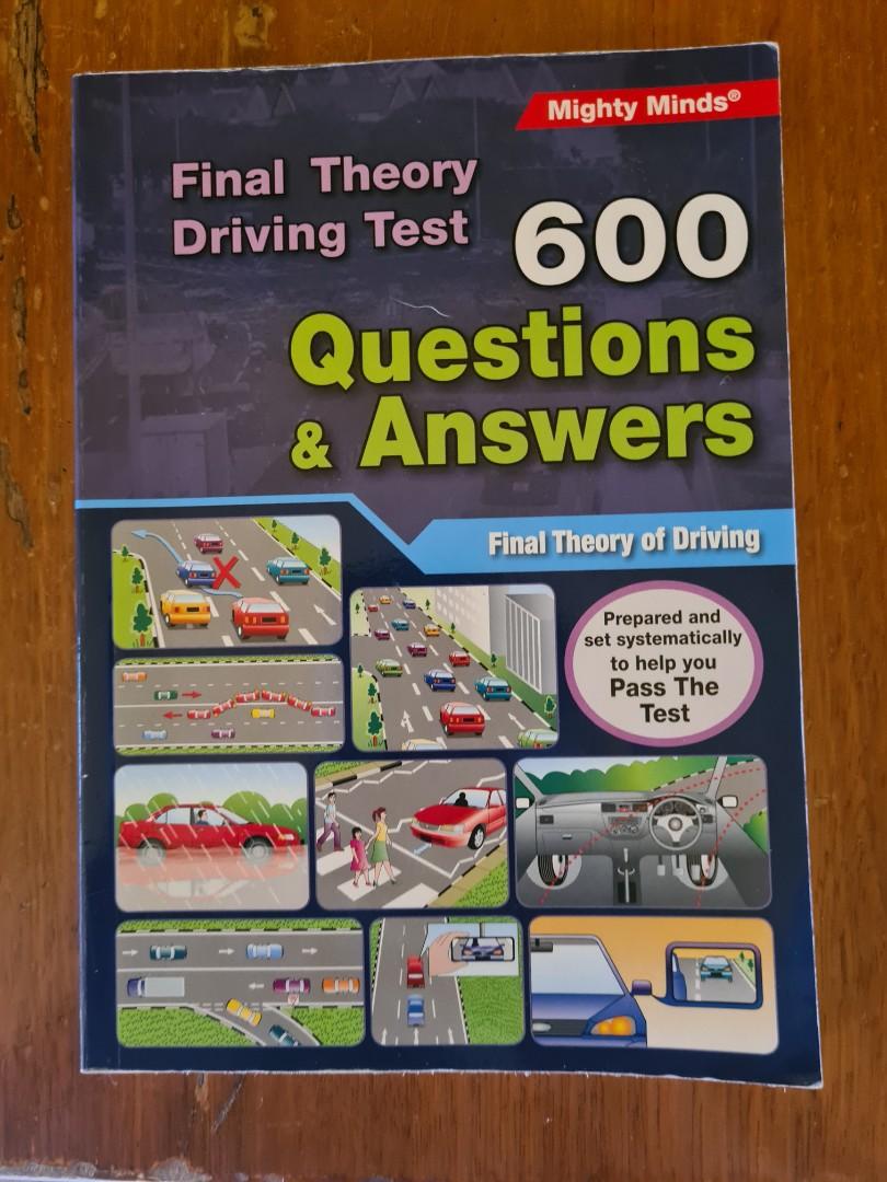 Basic/Final Theory Driving Test Book. Question and Answer, Hobbies
