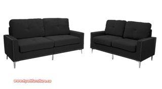 Brand new All 2 Pcs Elegant Modern Fabric Sofa Set only $1498 - Fast Delivery