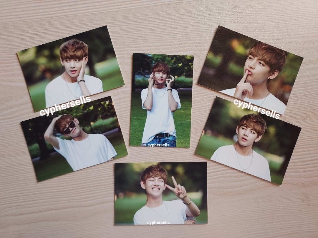 BTS 2nd Muster Zip Code 17520 Taehyung V Mini Photocard PC Set 