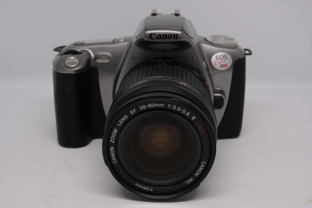 Canon 佳能EOS KISS III L + EF 28-80mm F3.5-5.6 V USM 二手底片相機