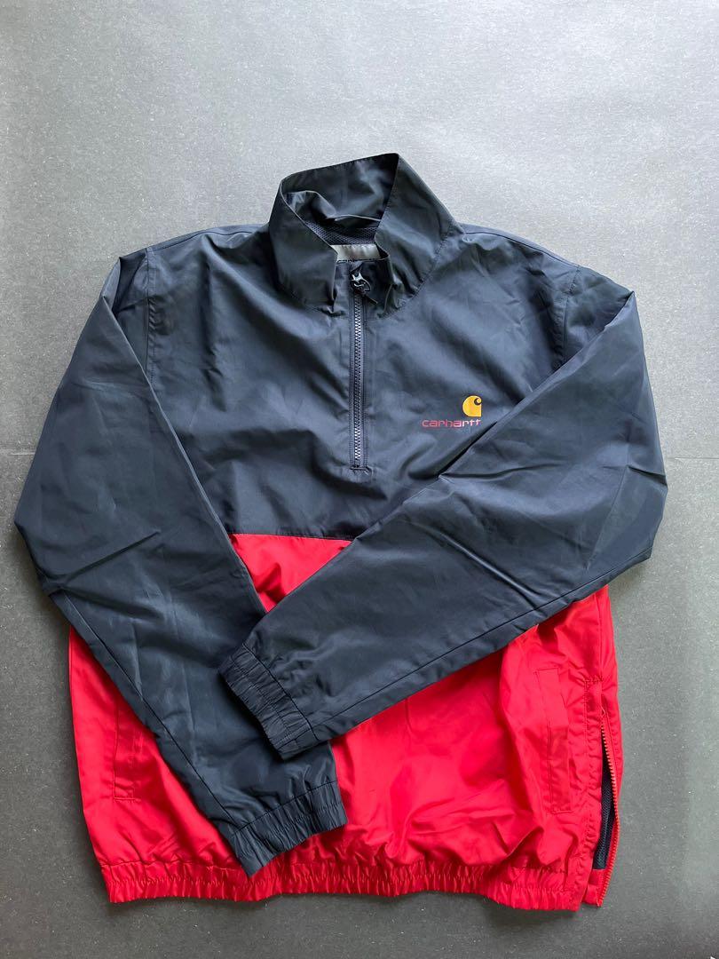 Carhartt squad half zip jacket deals