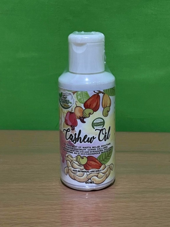 Cashew Oil (Anti Warts, Skin Bacteria, and Fungi), Beauty & Personal