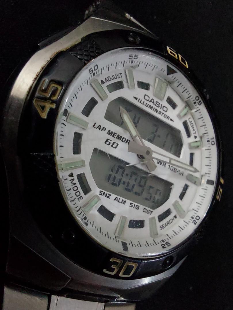 CASIO Dual Time Digital/Analog Watch for Men, Men's Fashion, Watches ...