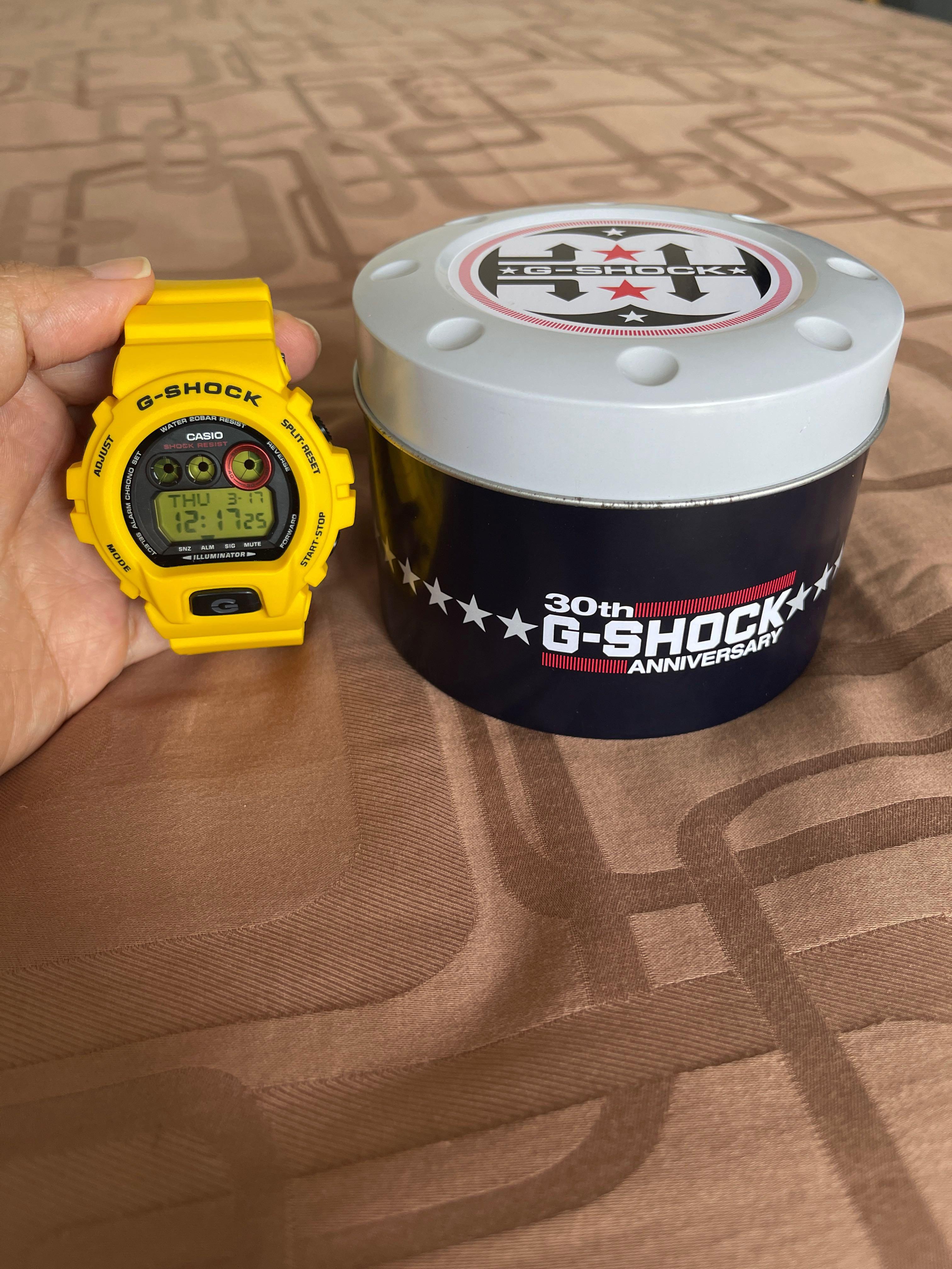 希少】 G-SHOCK GD-X6930E 30周年記念モデル イエロー 30th