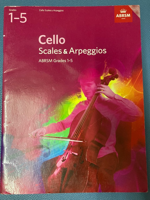Cello Scales and Arpeggios Grade 15, 興趣及遊戲, 音樂、樂器 & 配件, 音樂與媒體 樂譜 Carousell