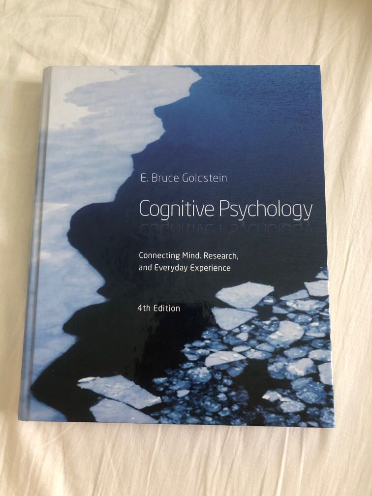 Cognitive Psychology 4th Edition E Bruce Goldstein, Hobbies & Toys