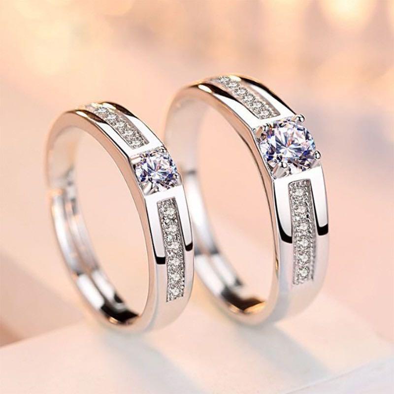 Couple Ring Luxury Silver Colection Women s Fashion Jewelry