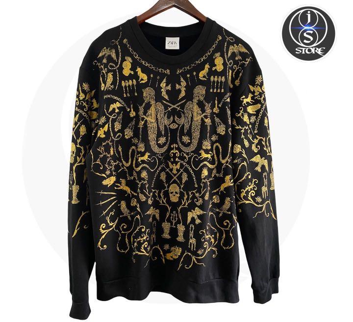 Crewneck zara man on sale