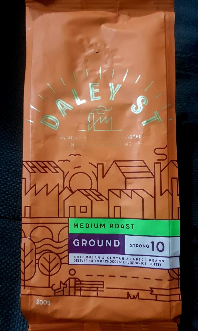 Daley St. Medium Roast Coffee ground 200gms, TV & Home Appliances, Kitchen Appliances, Coffee