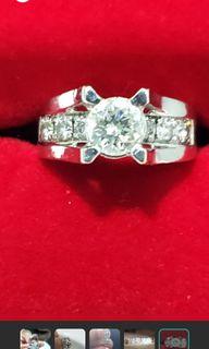 14k diamond engagement ring