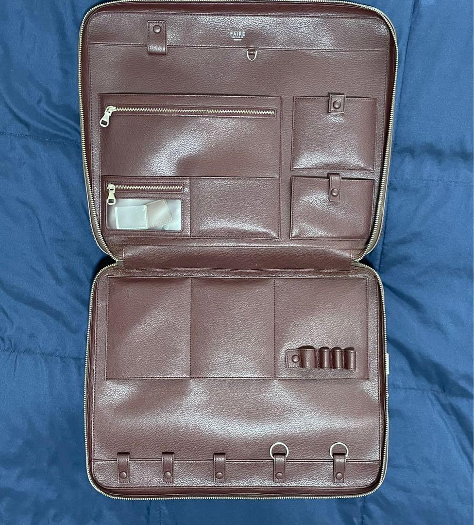 Faire Leather Briefcase Brown, Men's Fashion, Bags, Briefcases on