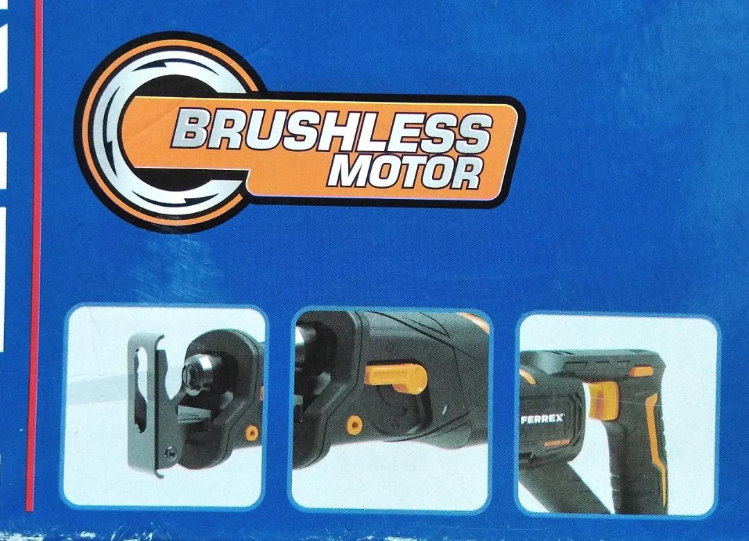 Ferrex Aldi Brand New Cordless Rechargeable Reciprocating Saw Skin Only