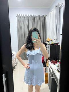 Forever 21 light blue summer dress