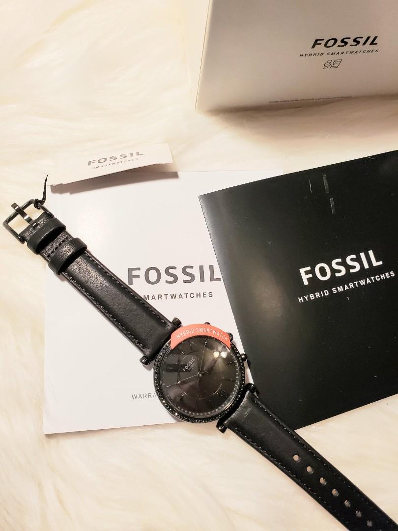 Fossil Hybrid Smartwatch Carlie black 