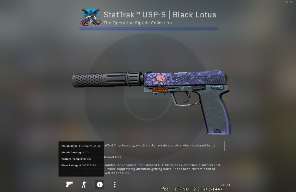 Black lotus usp