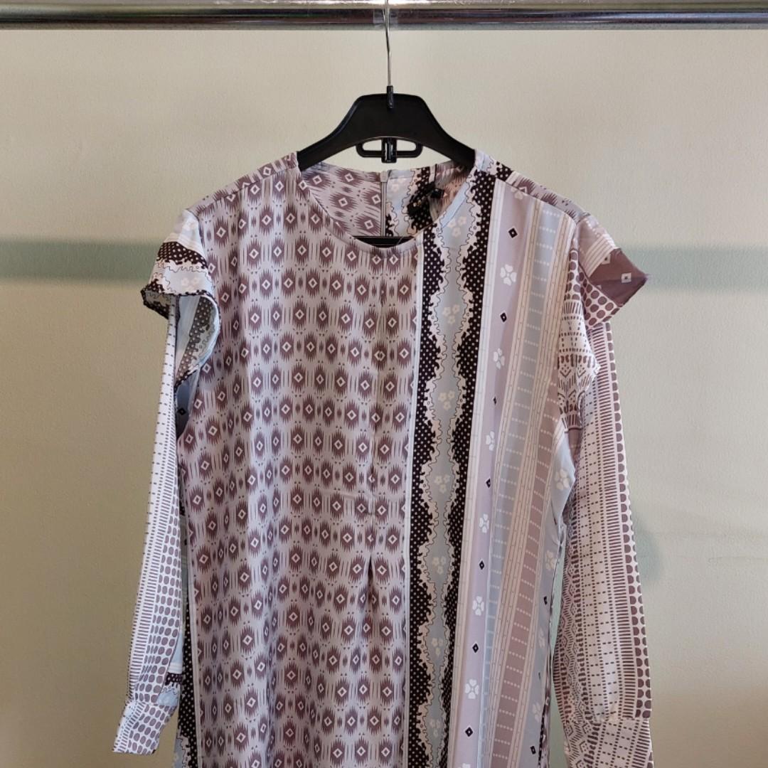 Gamis Maxmara Lux Premium Adem Tebal Badoce Grey