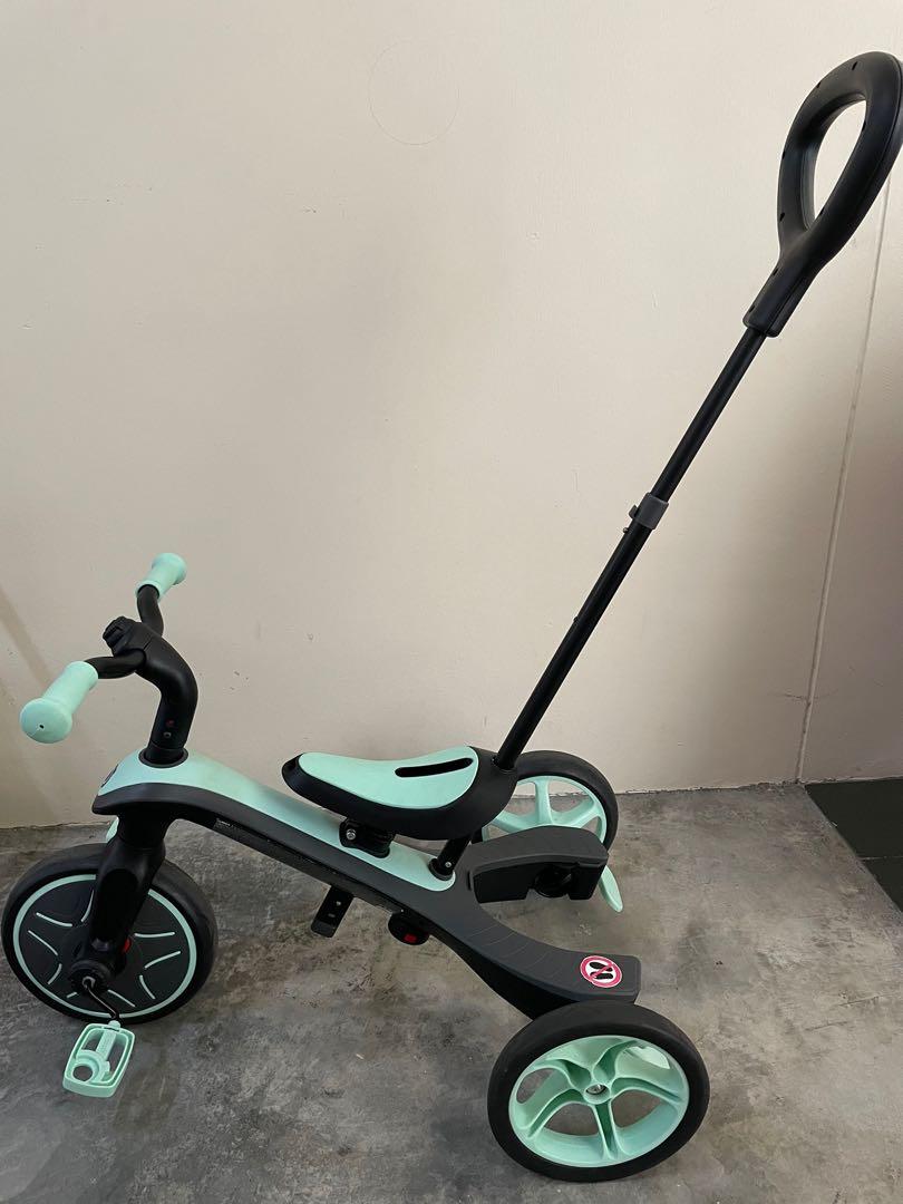 Globber Explorer Trike 4 in 1 (Mint), Babies & Kids, Going Out, Other ...