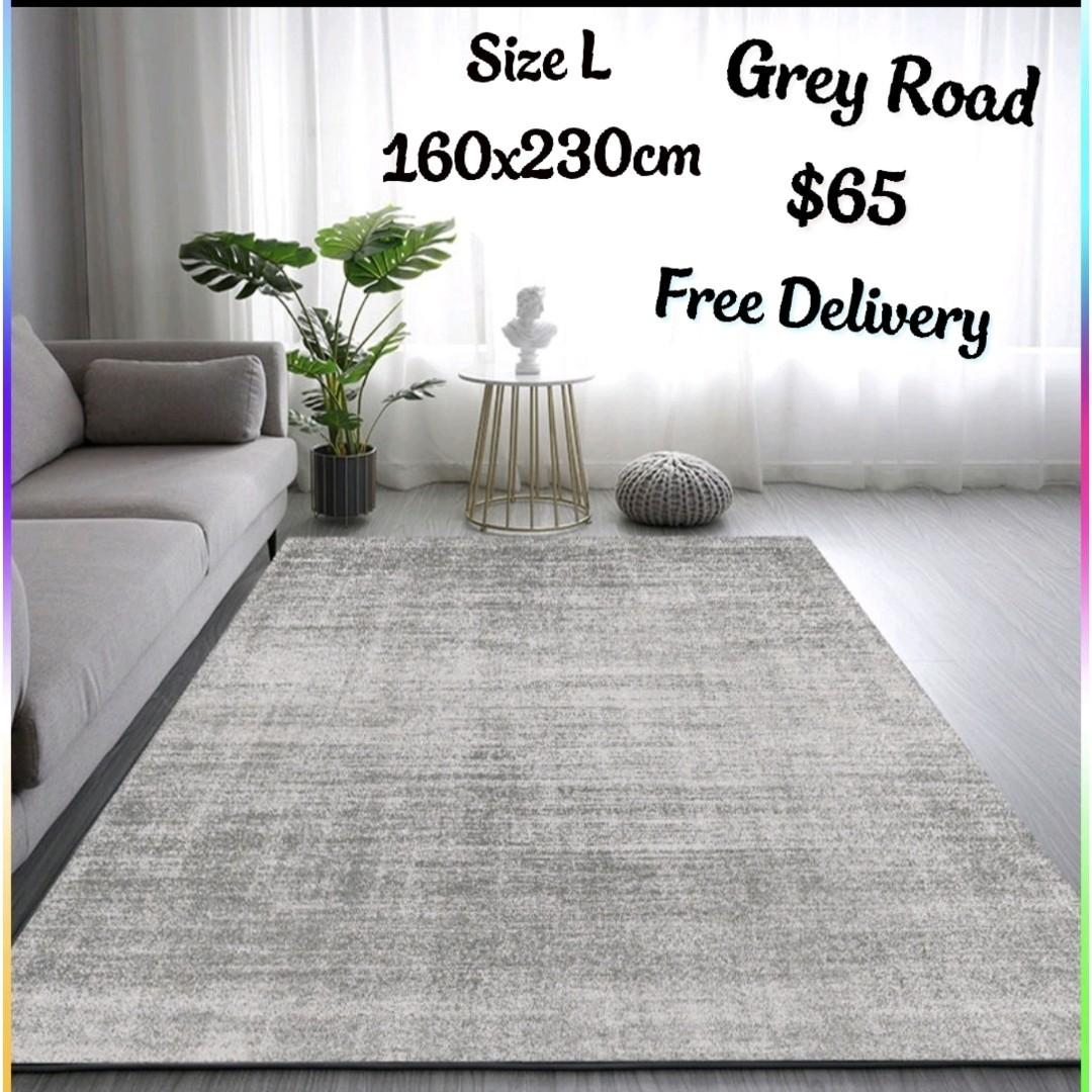 Grey Carpet Free Delivery, Furniture & Home Living, Home Decor, Carpets, Mats & Flooring on
