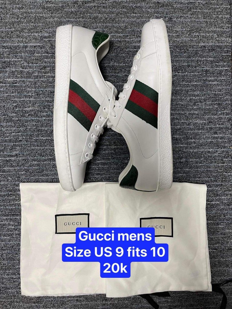 gucci sizes to us