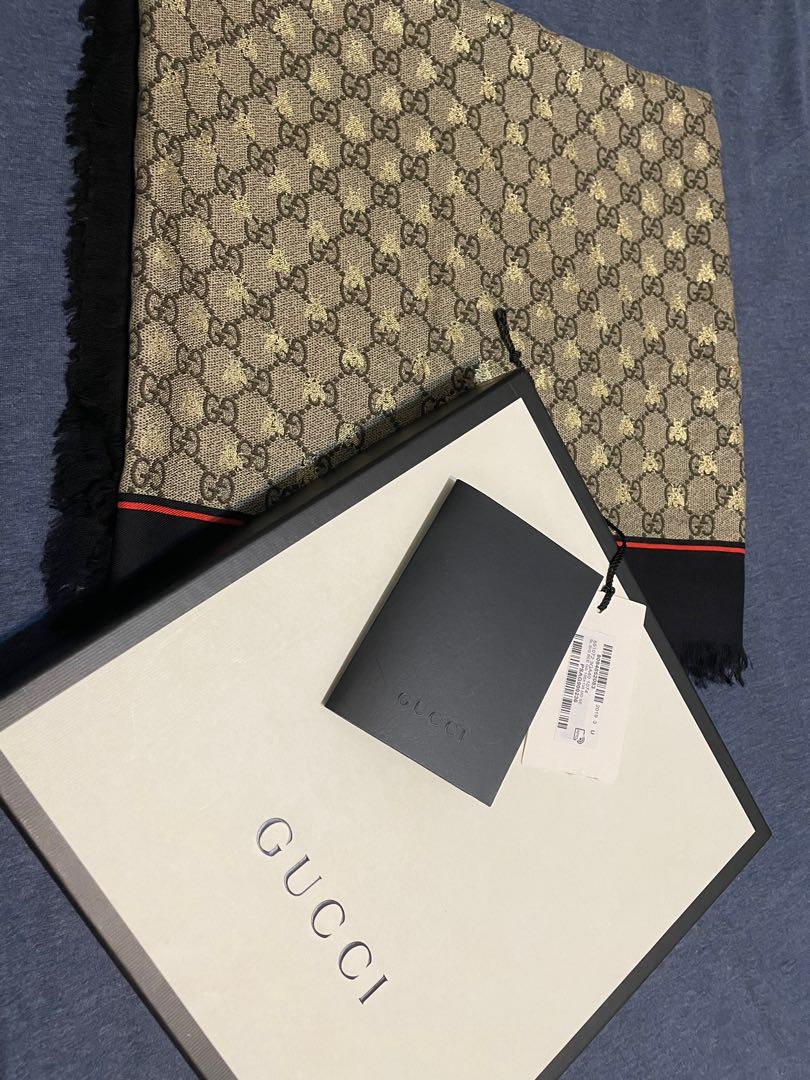 Gold gucci hotsell scarf