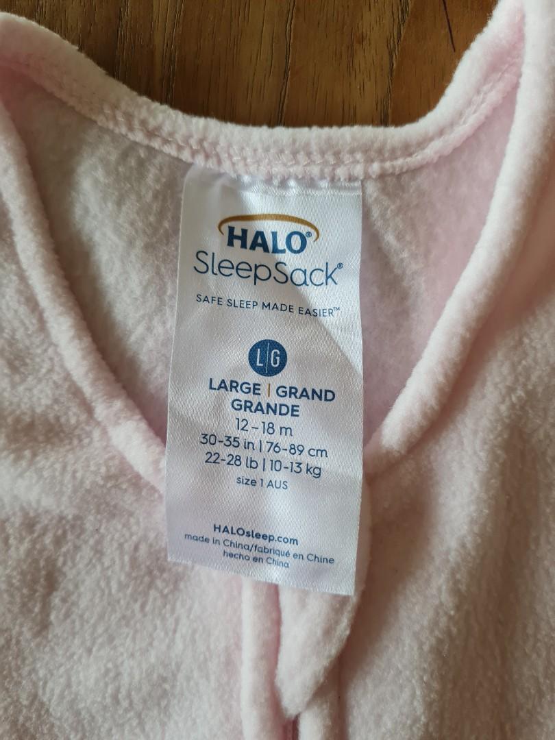 Halo fleece sleepsack large cheap