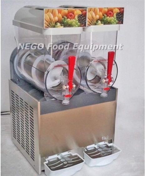 Heavy Duty Slush Machine Slurpee Machine (Category: Beverages) located in Las Pinas. Submitted by negofexpress (Listing ID 1149483109, Image 2). Description: Product Details 1) Brand new 2) Convenient and simple to operate 3) High-performing compressor that boasts low power consumption 4) Easy to clean 5) Large thermal overload protected compressor 6) Faster refrigeration 7) Durable material 8) Cheapest in town Warranty 1) 3 Days full unit replac
