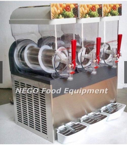 Heavy Duty Slush Machine Slurpee Machine (Category: Beverages) located in Las Pinas. Submitted by negofexpress (Listing ID 1149483109, Image 1). Description: Product Details 1) Brand new 2) Convenient and simple to operate 3) High-performing compressor that boasts low power consumption 4) Easy to clean 5) Large thermal overload protected compressor 6) Faster refrigeration 7) Durable material 8) Cheapest in town Warranty 1) 3 Days full unit replac