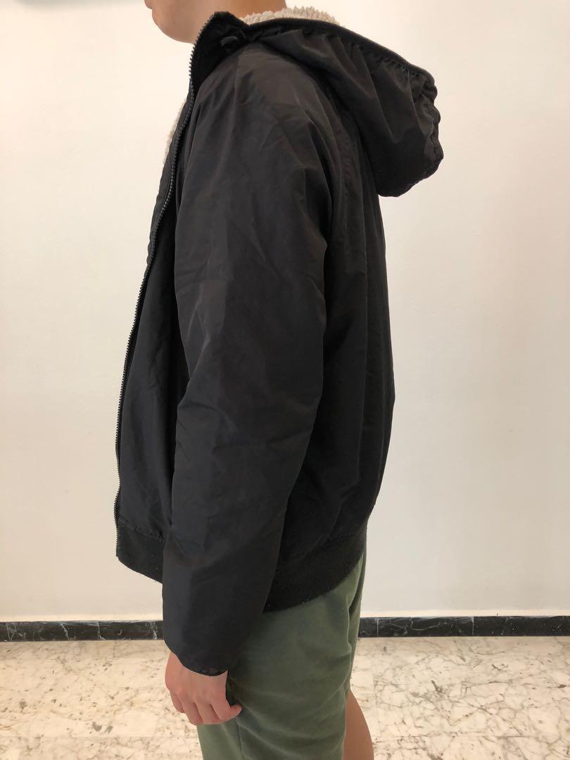 Hollister Sherpa lined waterproof jacket, Men's Fashion, Coats, Jackets