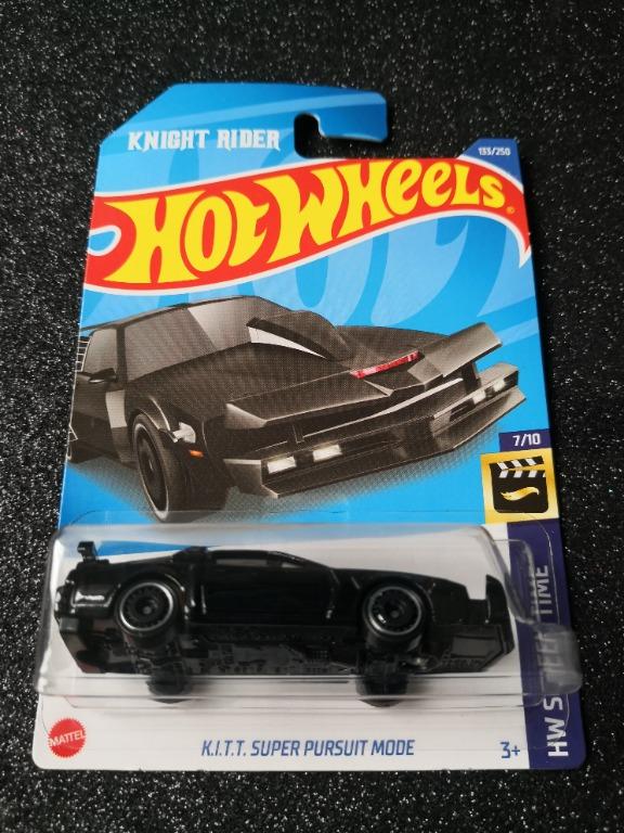 Hot Wheels KITT Super Pursuit Mode Knight Rider Screen Time on