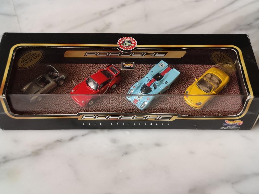 Hot wheels top porsche set
