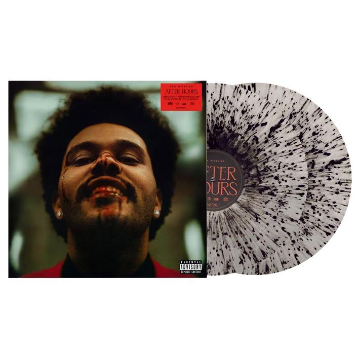 The Weeknd AFTER HOURS (X) (2LP/CLEAR W/ RED SPLATTER VINYL) Vinyl