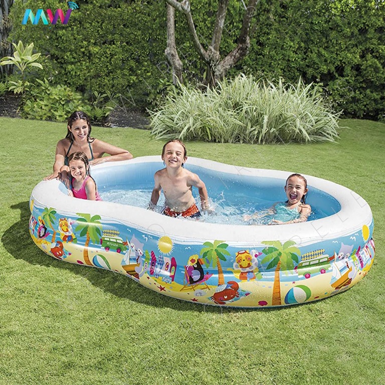 Intex Swimming Pool Large Outdoor Pool SSCQ076 56490 (262*160*46cm ...