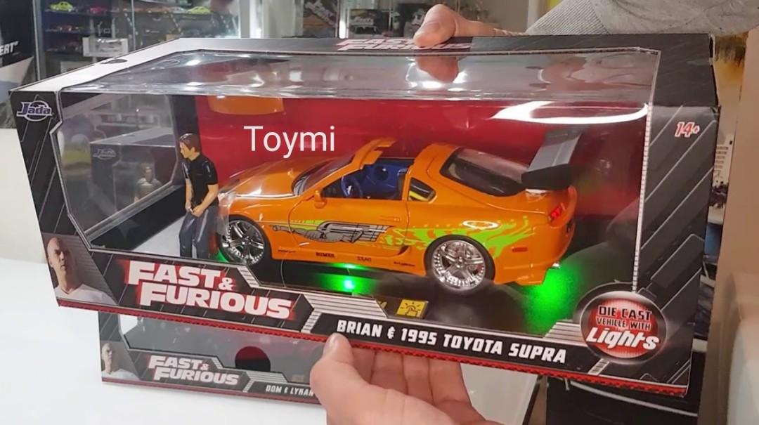 Toyota supra diecast clearance 1 18