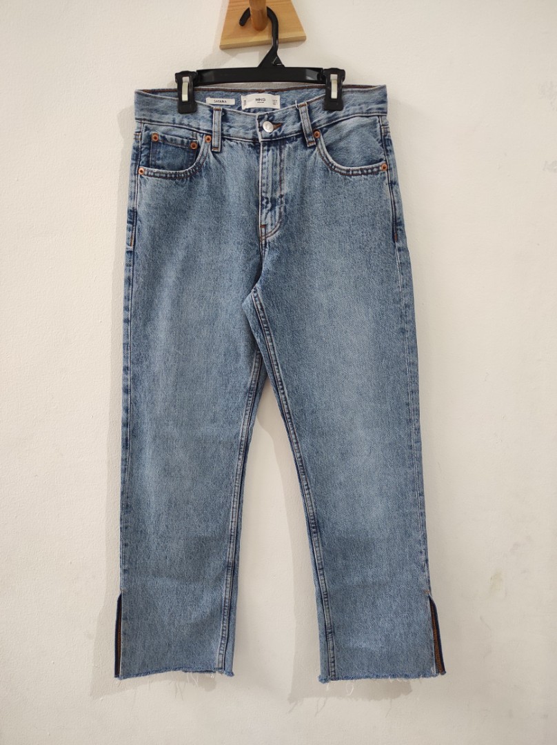 Jeans loose brand mango, Fesyen Wanita 