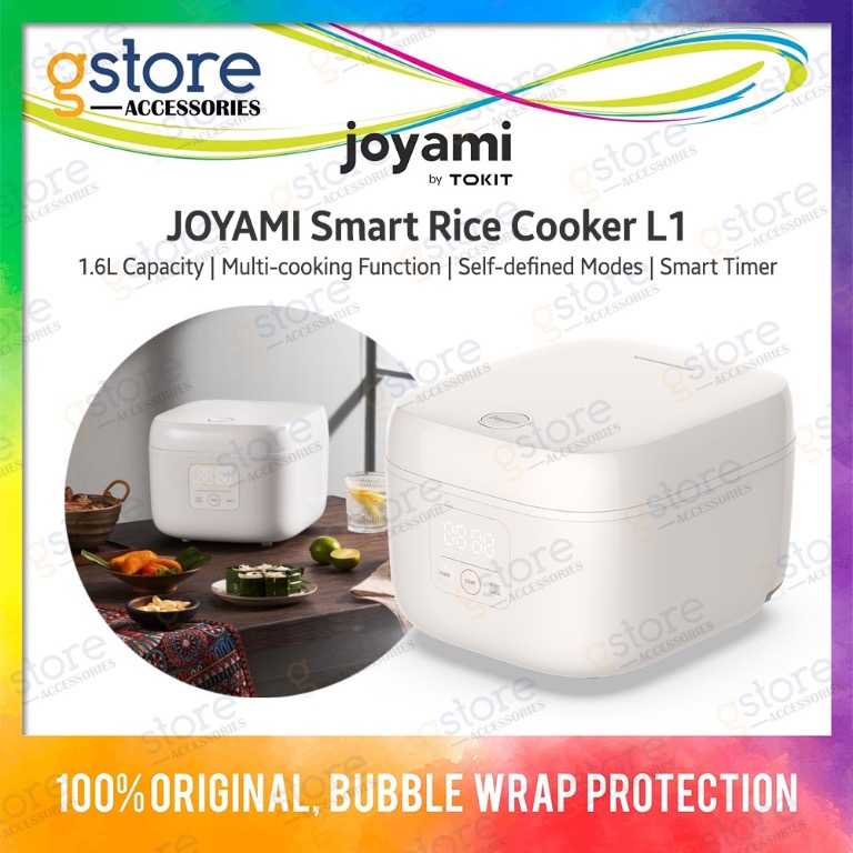 JOYAMI Smart Rice Cooker L1 (Multiple Cooking Function, Smart Timer ...