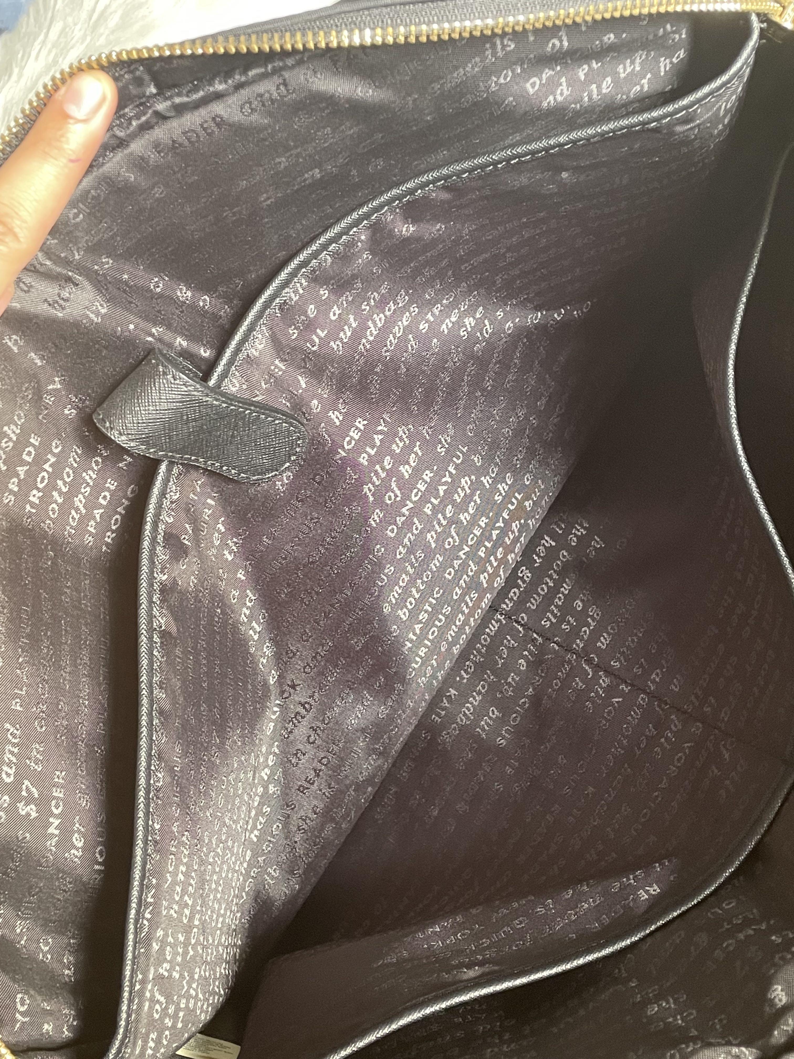 Kate Spade New York Classic Nylon Laptop Commuter Bag, Luxury, Bags