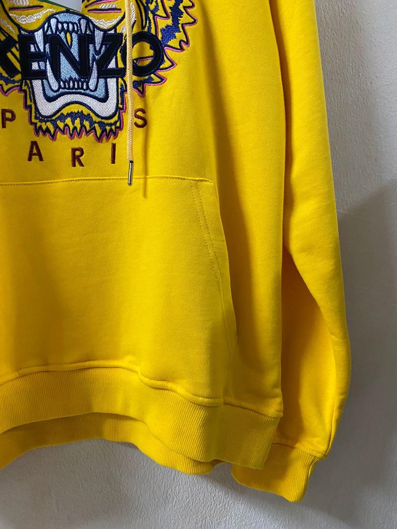 KENZO YELLOW HOODIE NEW ITEM