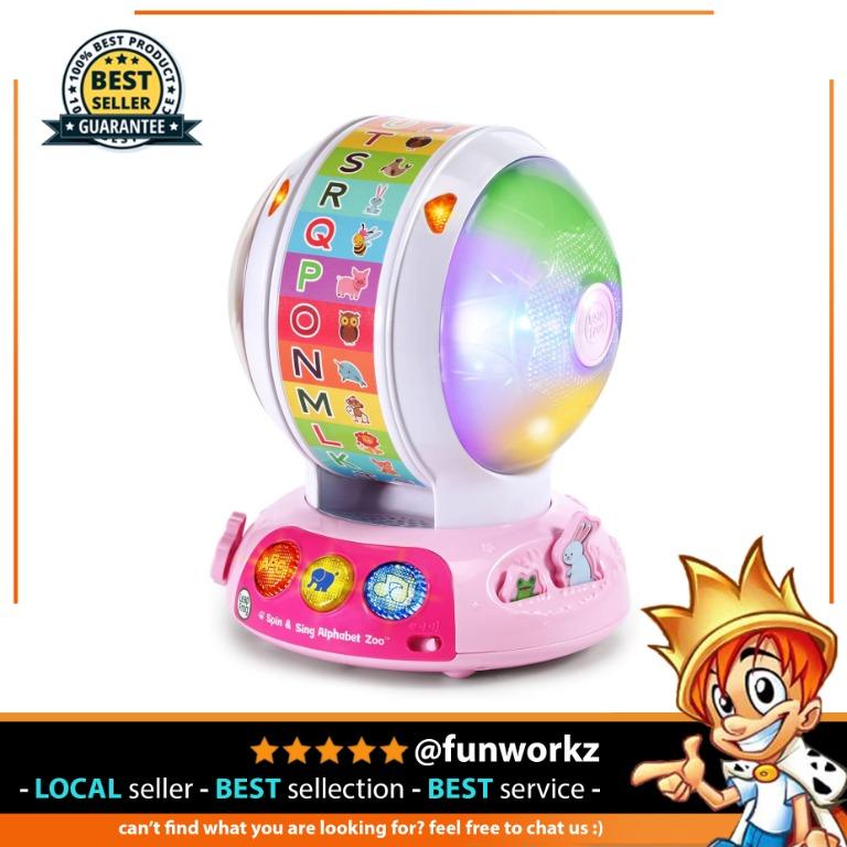 Leapfrog spin and sing alphabet zoo pink best sale
