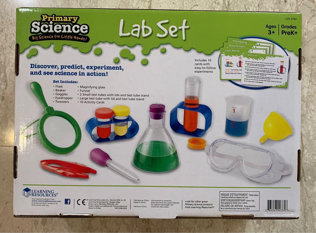 Learning resources Primary Science Lab set New, Hobbies & Toys, Toys