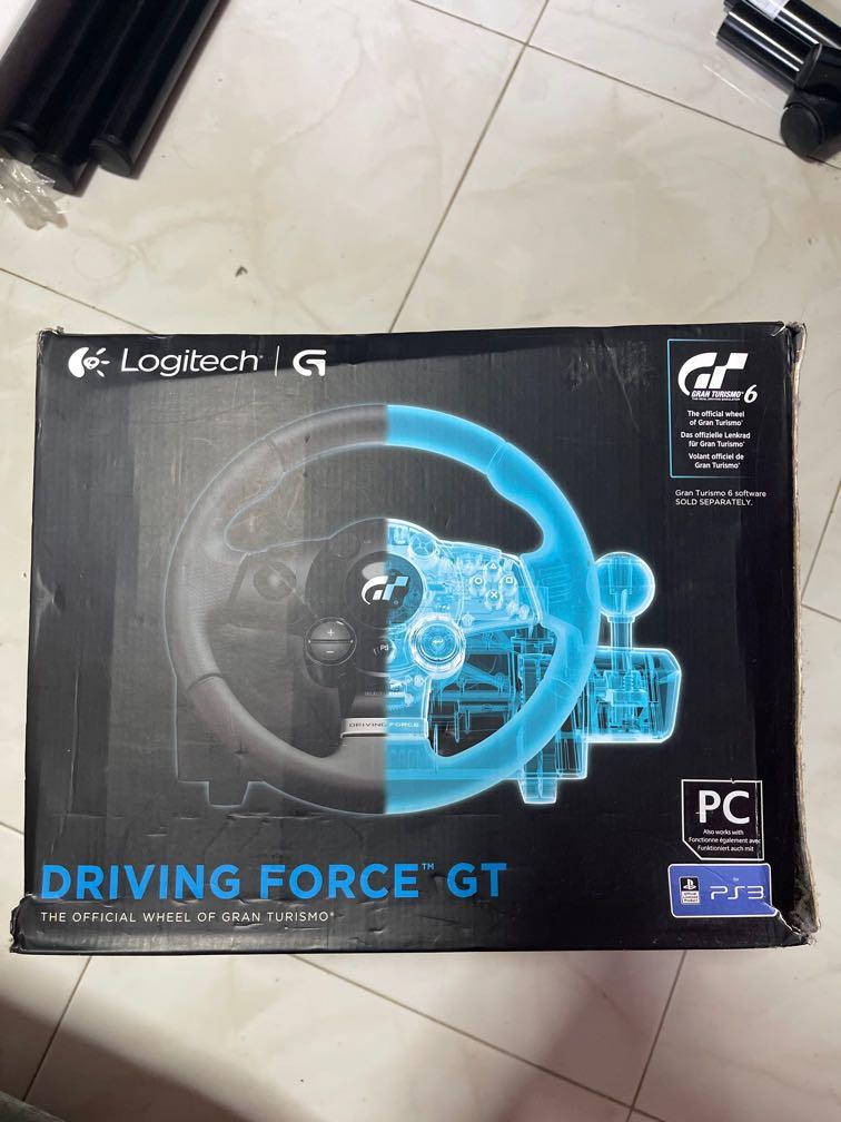 Logitech Driving Force Gt Video Gaming Gaming Accessories In Game Products On Carousell