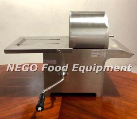 Longanisa Linker Sausage Tying Machine (Category: Fresh Produce) located in Las Pinas. Submitted by negofexpress (Listing ID 1149501464, Image 2). Description: Product Details 1) Brand new 2) Heavy duty 3) Simple operation 4) Easy to grasp 5) Easy to use 6) Effectively save casing, reduce enterprise cost and improve profit 7) Cheapest in town Specifications 1) Model: STM42 2) Material: Stainless steel #201 3) Dimension: 460 * 320 * 450mm 4) Net w