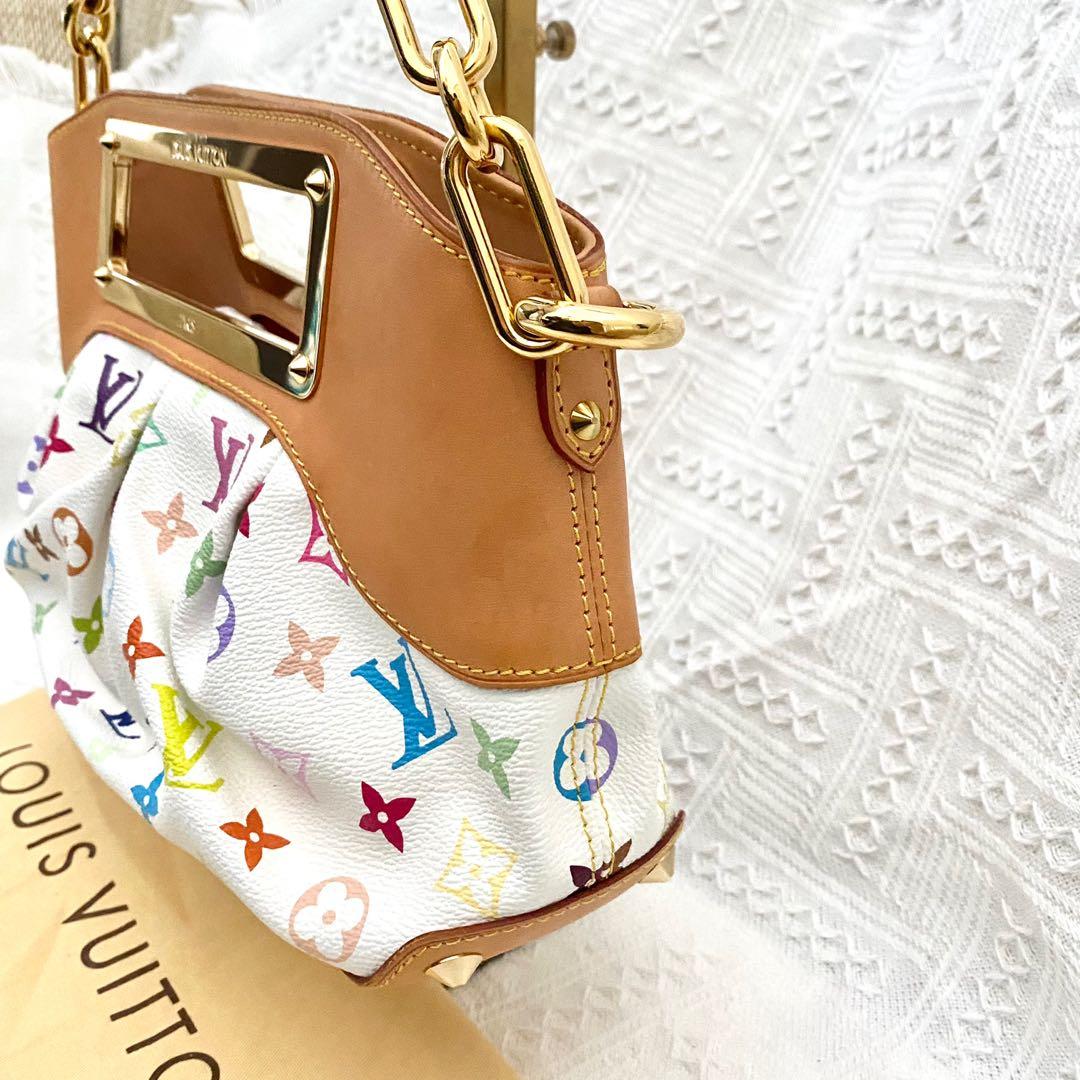 Louis Vuitton Judy MM White Multicolor – Bags Chase