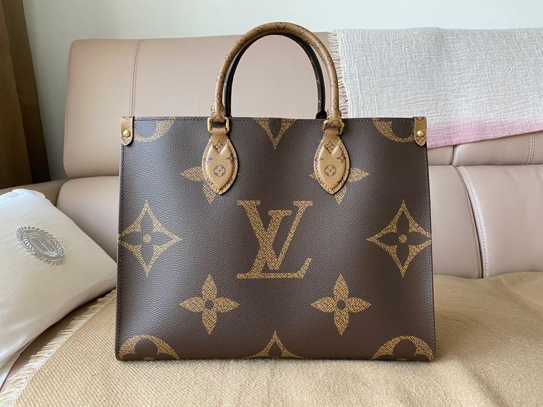 LV Authentic OnTheGo MM, Luxury, Bags & Wallets on Carousell