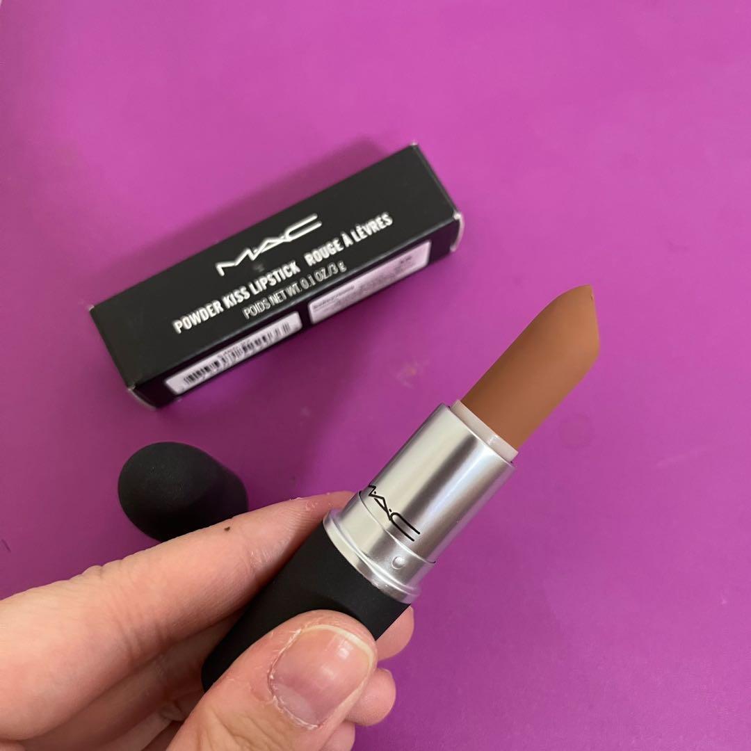MAC Powder Kiss Lipstick Impulsive, Beauty & Personal Care, Face