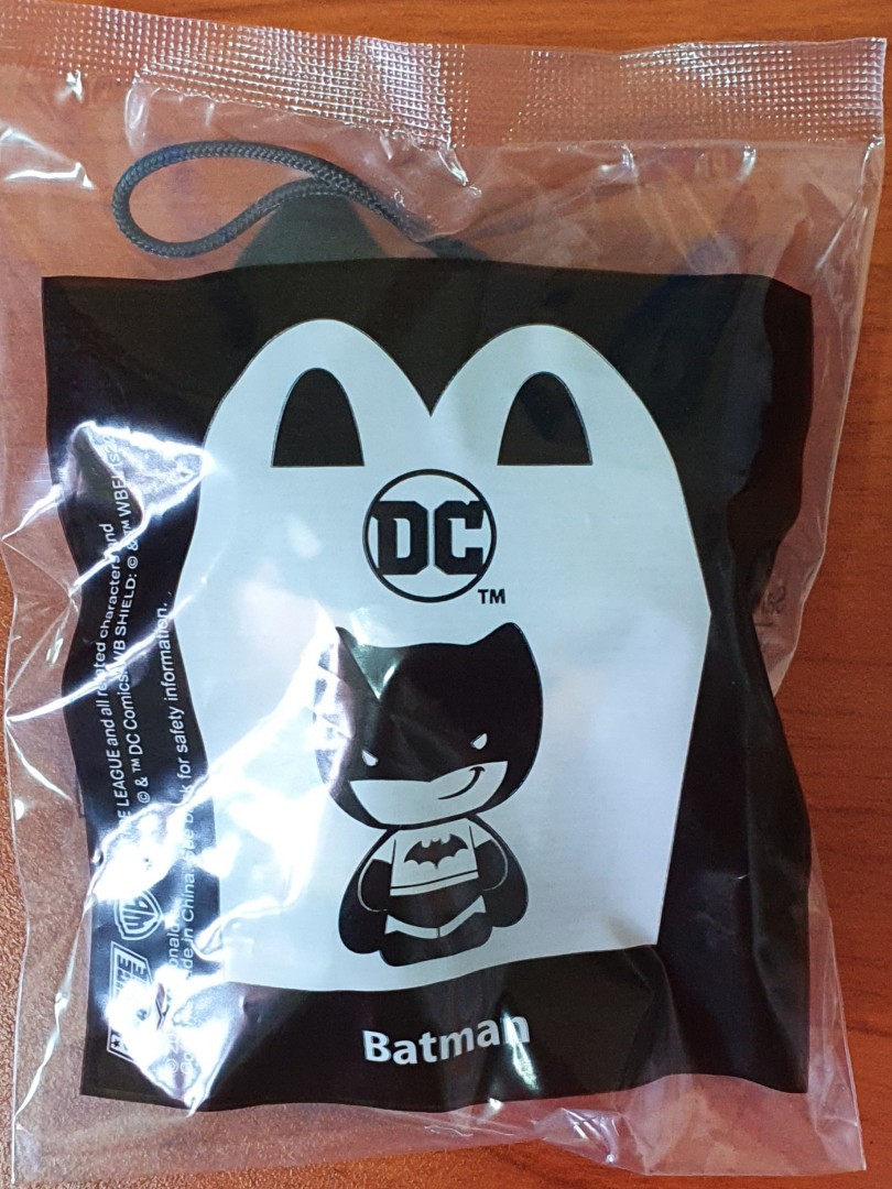 Mcdonald Happy Meal DC Justice League Batman on Carousell