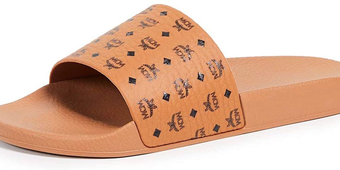 Mcm slides new arrivals on sale