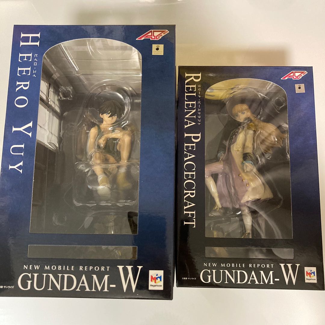 mega house alpha omega 新機動戰記 W 機動戰士 高達 W 希羅 尤 莉莉娜 gundam wing gundam