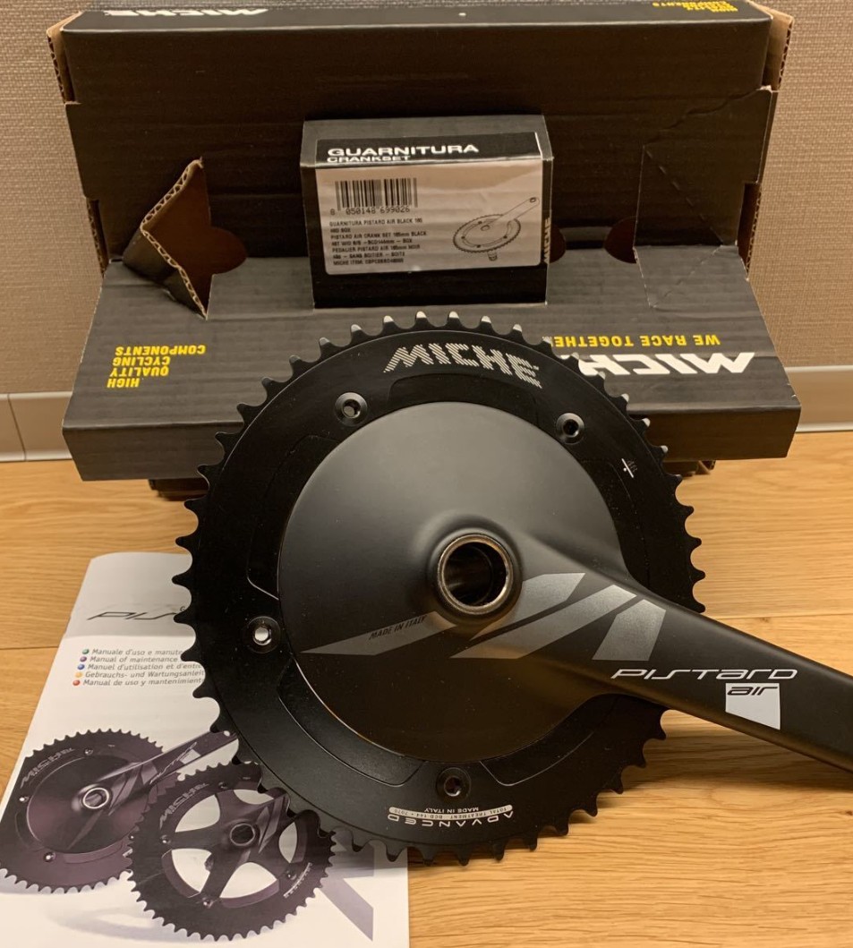 Miche Pistard Air Track Crankset Bike Bicycle Track Road Fixie SS