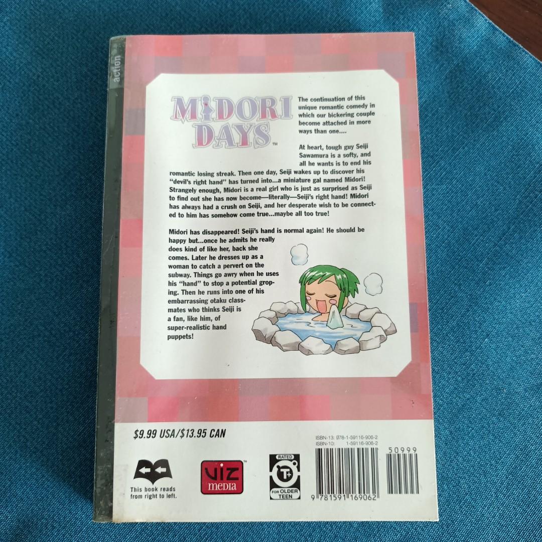 Midori Days Vol. 2 (Category: Comics & Manga) located in Cavite. Submitted by katdoctora (Listing ID 1149515452, Image 2). Description: Midori Days Vol. 2 Story & art by Kazurou Inoue Manga is generally in good condition: - with plastic cover - no damage or issues with the pages - since it was bought way before & has been stored, pages have turned yellowish.