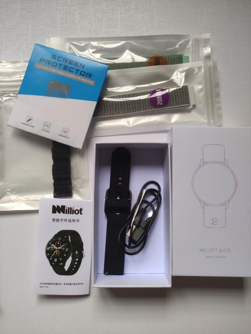 Milliot & co sales smart watch review
